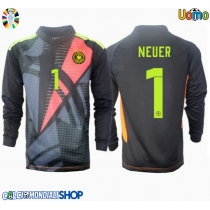 Maglie da calcio Germania Manuel Neuer #1 Portiere Prima Maglia Europei 2024 Manica Lunga